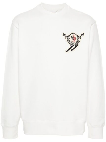 logo-appliqué sweatshirt